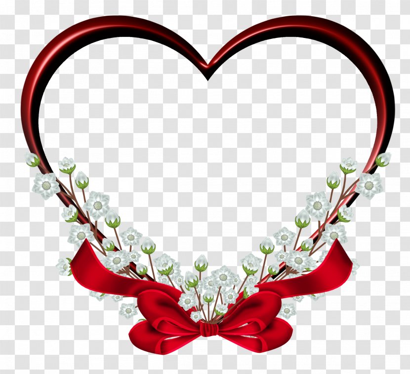 Picture Frame Heart Clip Art - Bed - Red Image Transparent PNG
