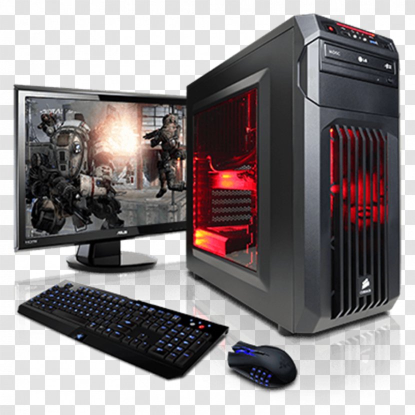 Laptop Computer Mouse Gaming Personal Video Game - Cyberpowerpc - Pc Transparent PNG