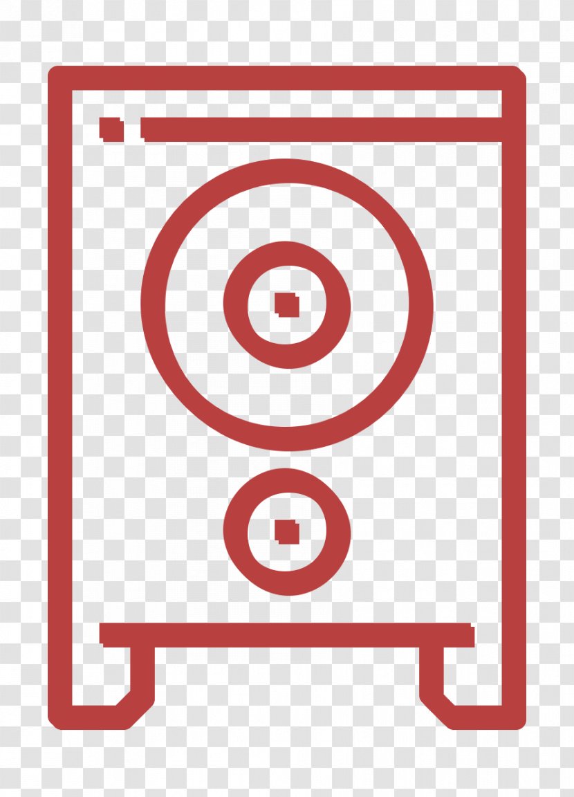 Speaker Icon - Technology - Rectangle Symbol Transparent PNG