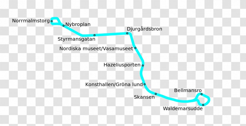 Djurgården Sergels Torg Trams In Stockholm Trolley Djurgårdslinjen - Text - Patrik Transparent PNG