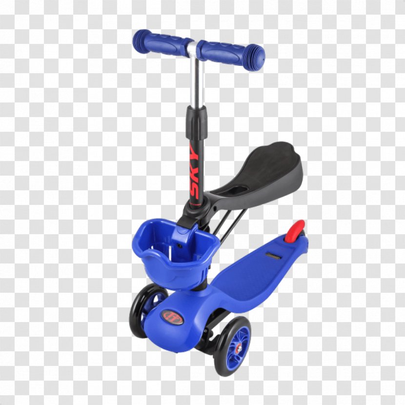 Kick Scooter Balance Bicycle Blue Wheel - Artikel Transparent PNG