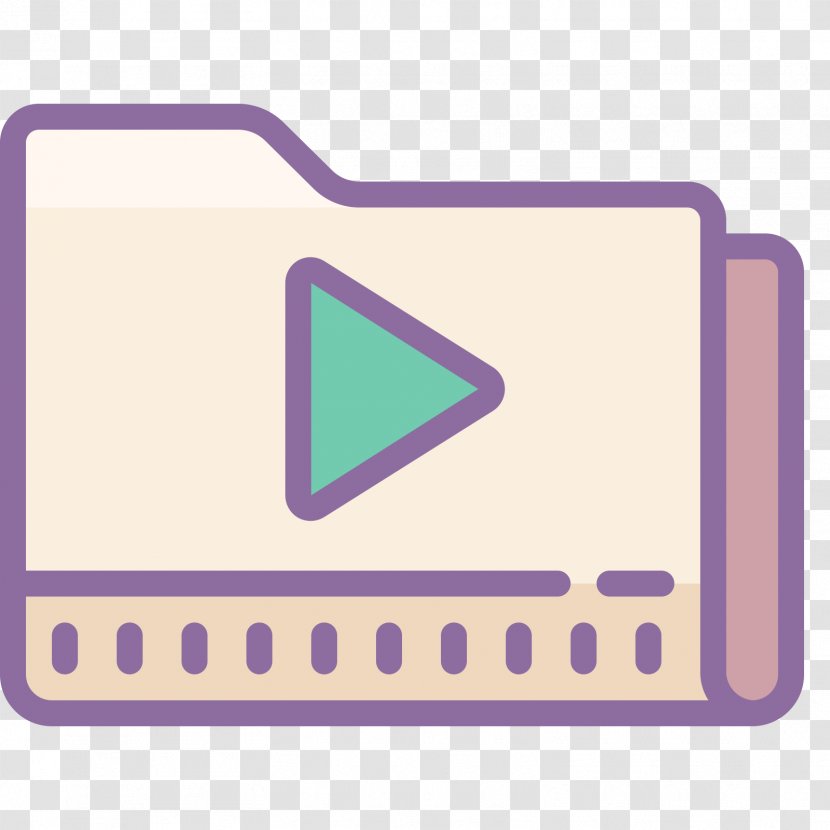 Directory Icons8 - Tab - Movies Folder Transparent PNG