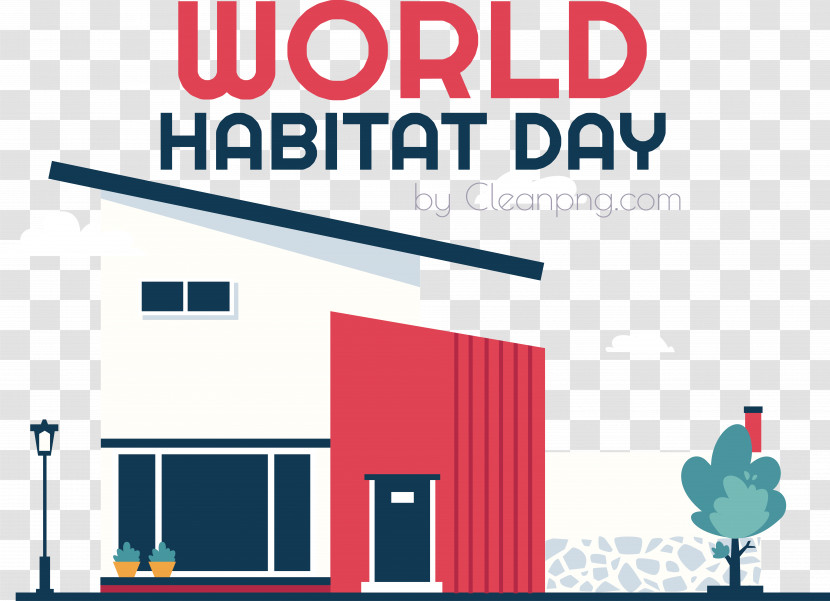 World World Habitat Day Poster Global Village Logo Transparent PNG