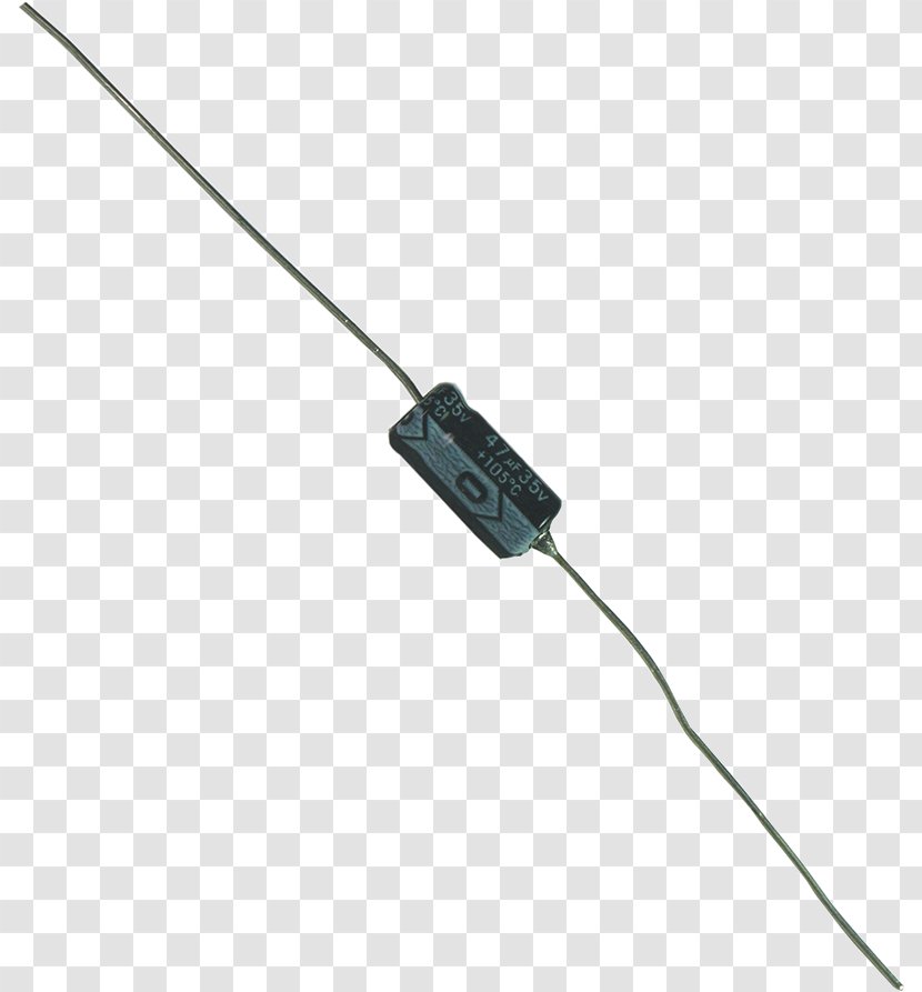 Electrical Cable Electronic Component Wire Circuit Electronics - Electrolytic Capacitor Symbol Transparent PNG