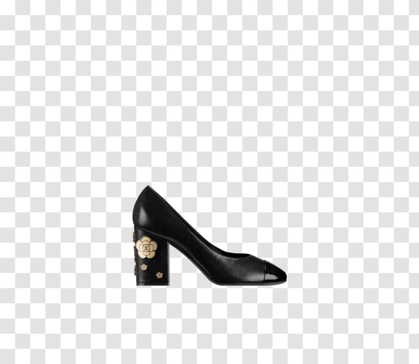 Suede Shoe Heel Pump Black M - High Heeled Footwear - Pum Transparent PNG