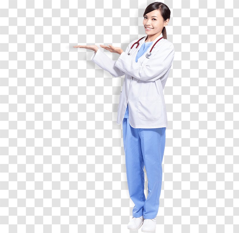 Shoulder 0 Physician Dobok Sleeve - Electric Blue - Physical Medicine And Rehabilitation Transparent PNG