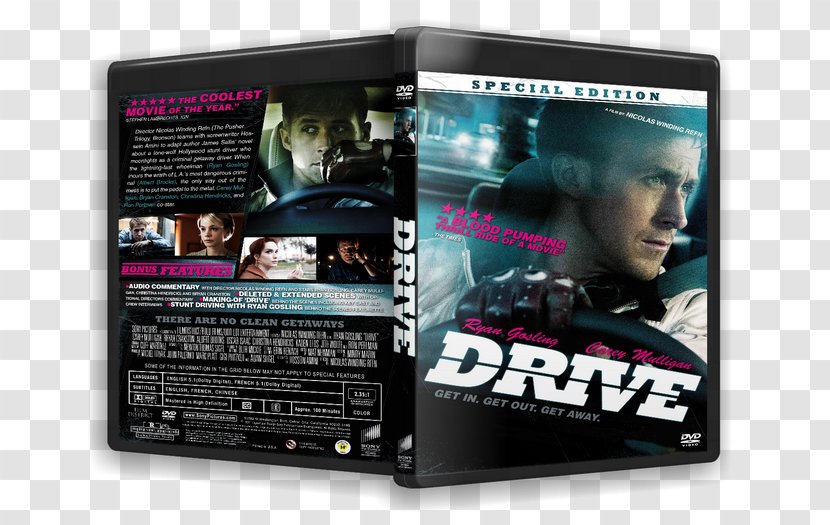 Ryan Gosling Drive Poster Film DVD - Electronics Transparent PNG