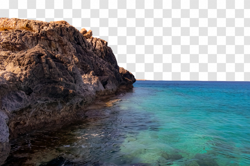 Sea Promontory Headland Ocean Rock Transparent PNG