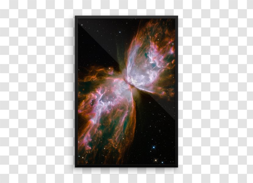 Hubble Space Telescope Outer NGC 6302 Image - Nebula - Blue Transparent PNG