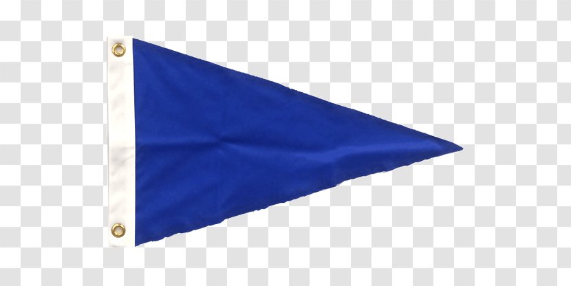 Pennon Banner Flag Blue Tarpaulin - Color Transparent PNG