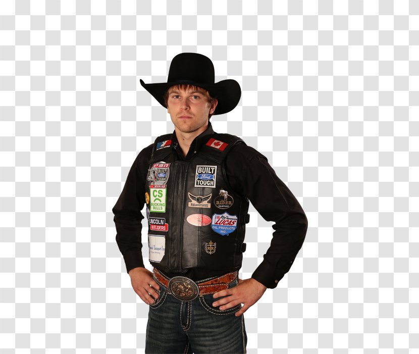 Hat Jacket T-shirt Headgear Outerwear - Profession - PBR Bull Riding Results Transparent PNG