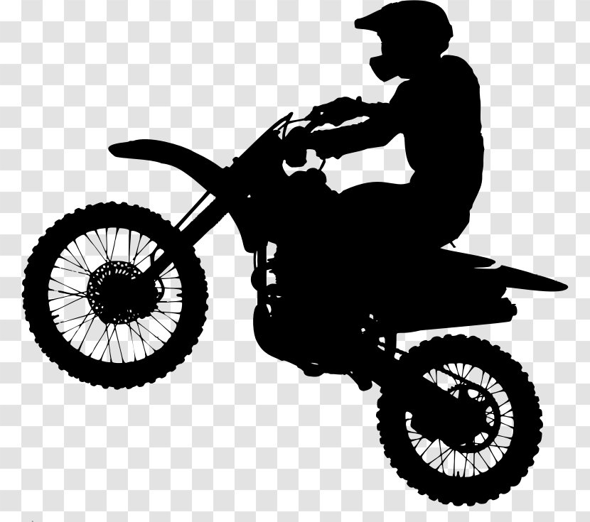 Motorcycle Bicycle Clip Art - Wheel - Motocross Transparent PNG