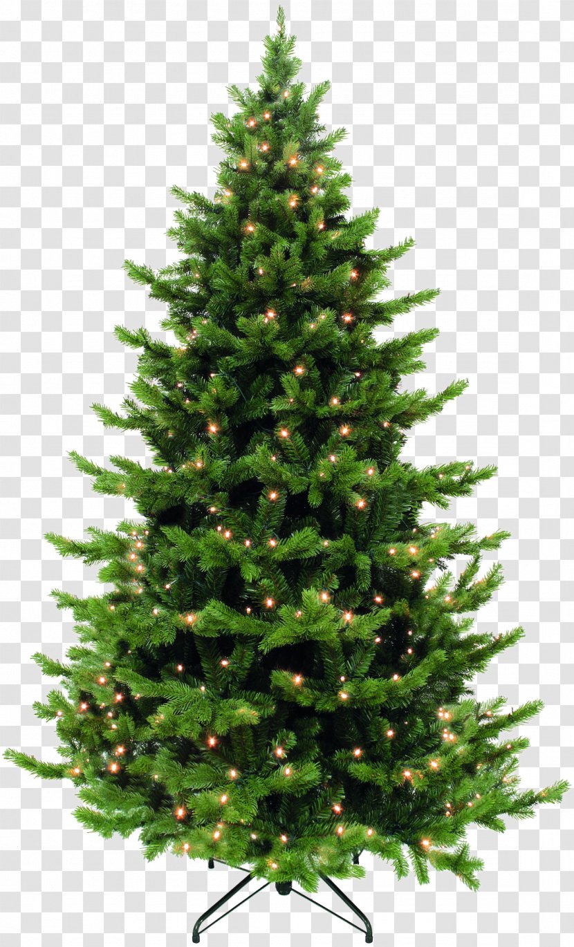 New Year Tree Artificial Christmas Garland Spruce - Shop - Fir-tree Transparent PNG