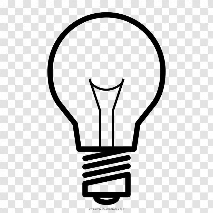 Drawing Compact Fluorescent Lamp Incandescent Light Bulb Forma-re-te - Silhouette Transparent PNG