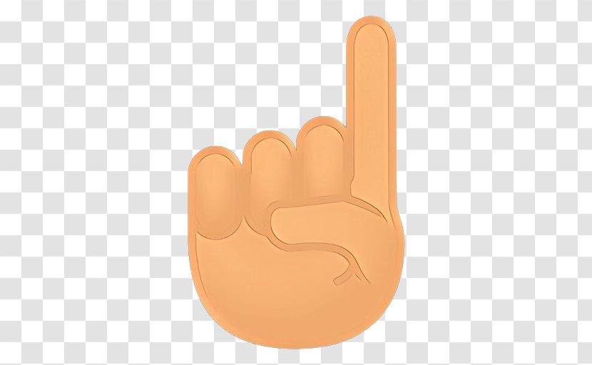 Background Orange - Finger - Gesture Hand Transparent PNG