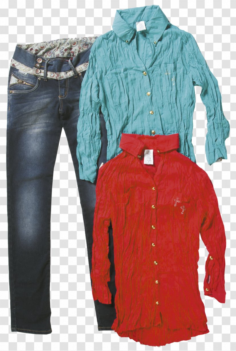 Jeans T-shirt Clothing Denim Blouse - Deviantart Transparent PNG