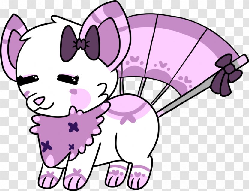 Mammal Art Dog - Heart - Lilac Transparent PNG