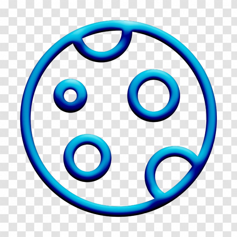 Astronaut Icon Astronomy Moon - Line Art - Smile Symbol Transparent PNG