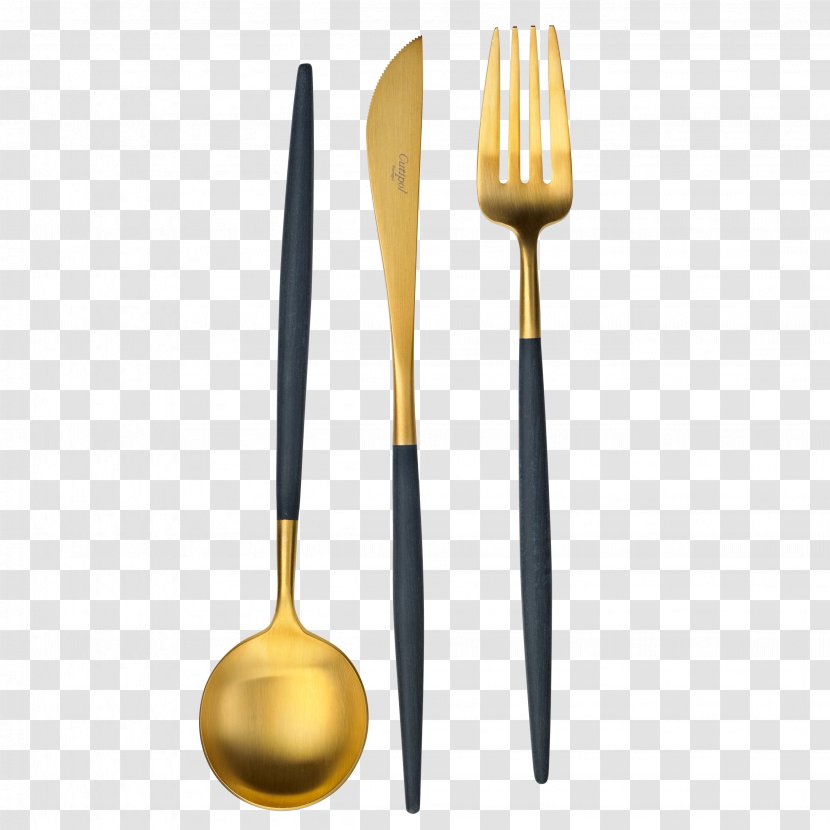 Cutlery Wooden Spoon Fork Tableware Transparent PNG