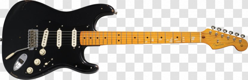 Fender Stratocaster The Black Strat David Gilmour Signature Telecaster Eric Clapton - Musical Instrument Accessory - Guitar Transparent PNG