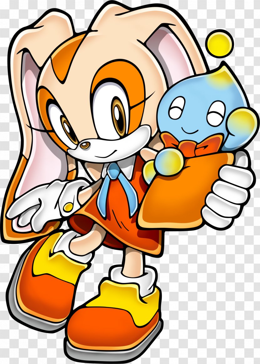 Sonic The Hedgehog Heroes Cream Rabbit Tails Vanilla - Cheese Transparent PNG