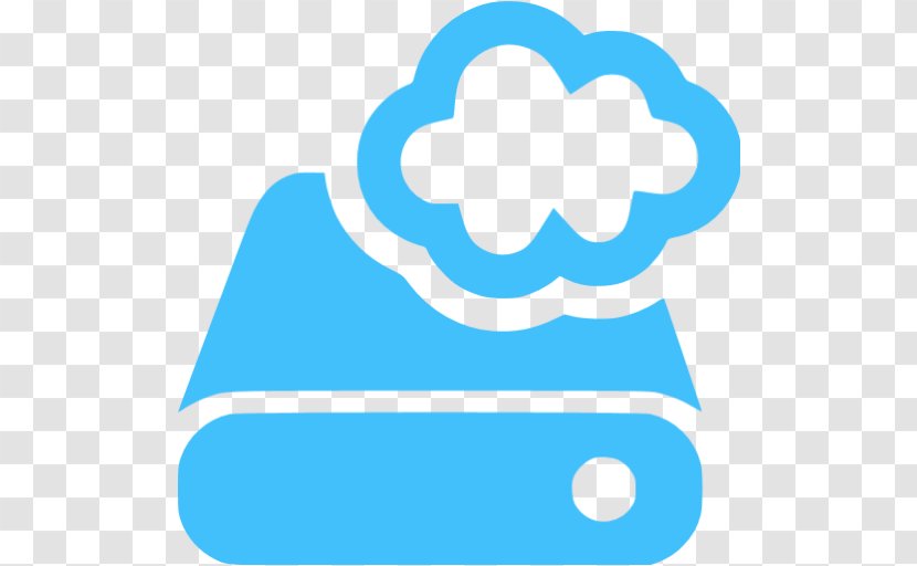 Cloud Storage Computing Computer Data Servers - Blue Transparent PNG