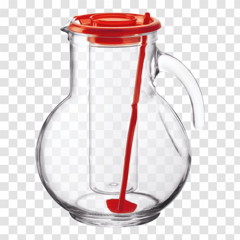 Jug Pitcher Lid Glass Carafe - Decanter - Jar Transparent PNG