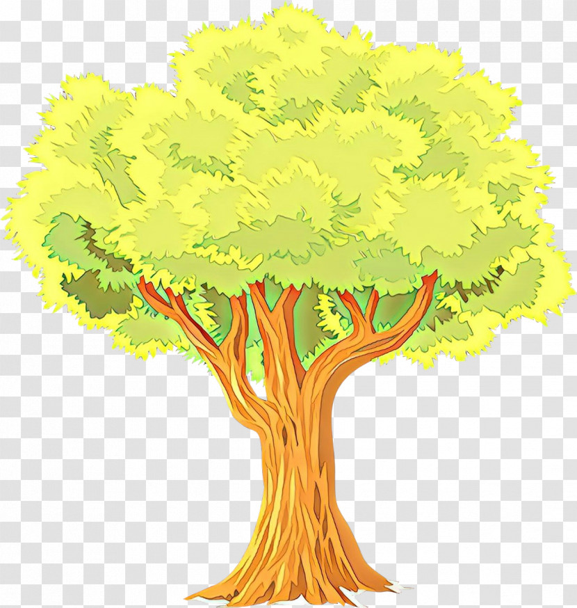 Tree Yellow Plant Woody Plant Plant Stem Transparent PNG