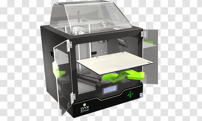ZYYX 3D Printing Printer Fused Filament Fabrication - Zyyx - Europe Transparent PNG