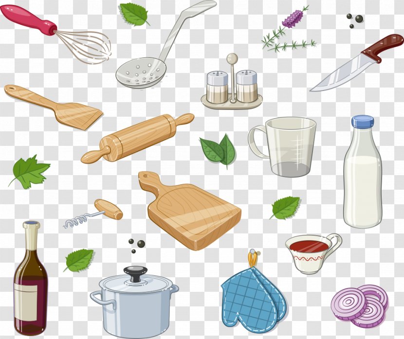 Kitchen Utensil Euclidean Vector Illustration - Tool Transparent PNG