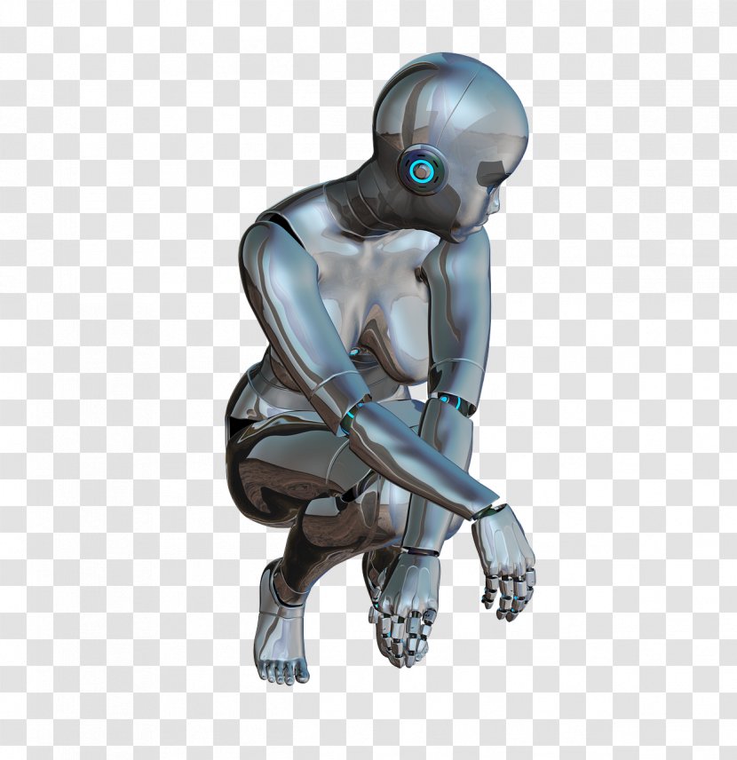 Artificial Intelligence Robot Android Cyborg Science Fiction - Simulation Transparent PNG