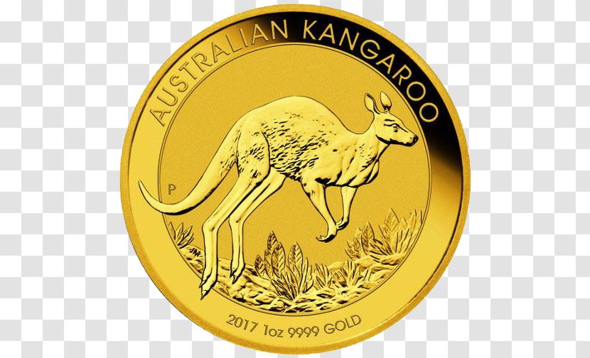 Perth Mint Royal Australian Gold Nugget Bullion Coin Transparent PNG