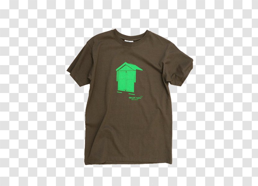 T-shirt Green Sleeve Angle - Shirt - Beach Hut Transparent PNG