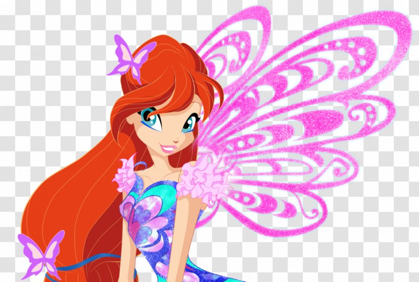 Bloom Stella Winx Club: Believix In You Musa Aisha - Long Hair Transparent PNG