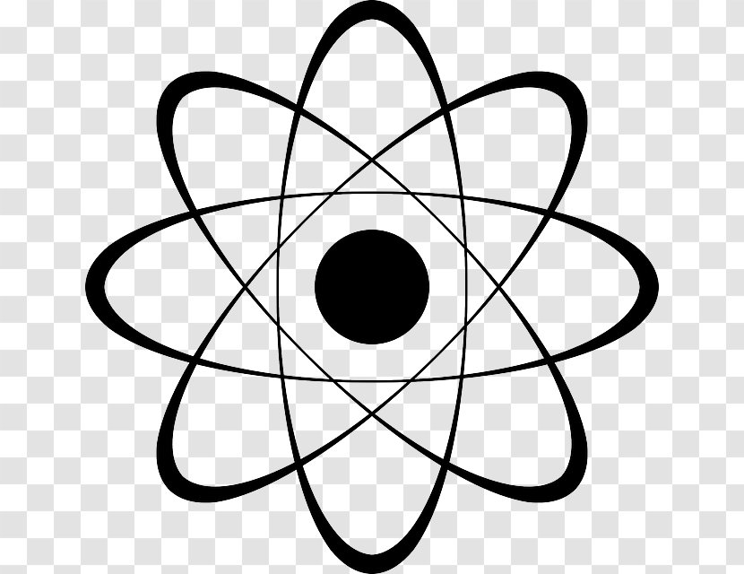 Atomic Nucleus Symbol Physics Clip Art - Number Transparent PNG