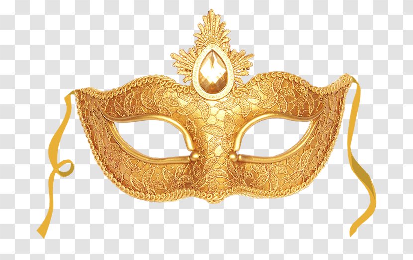 Masquerade Ball Mask Gold Clip Art - Filigree - New Year Sale Transparent PNG
