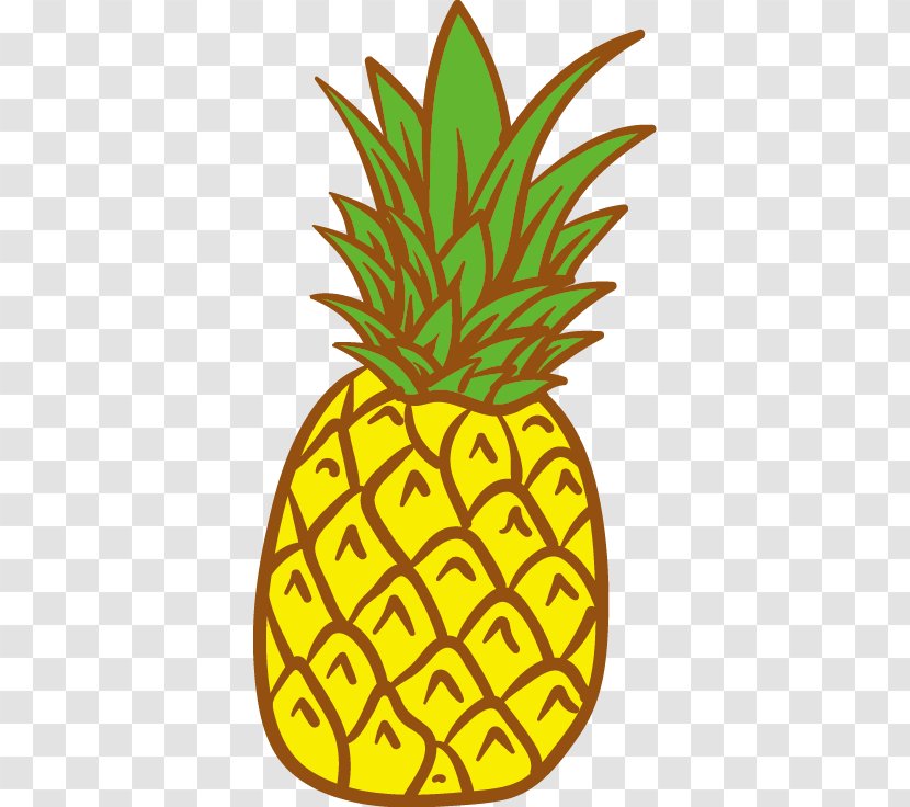 Pineapple Clip Art - Ananas - Vector Transparent PNG