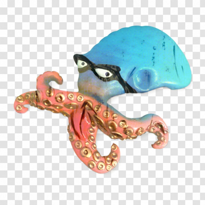 Octopus Cartoon - Giant Pacific - Animal Figure Transparent PNG