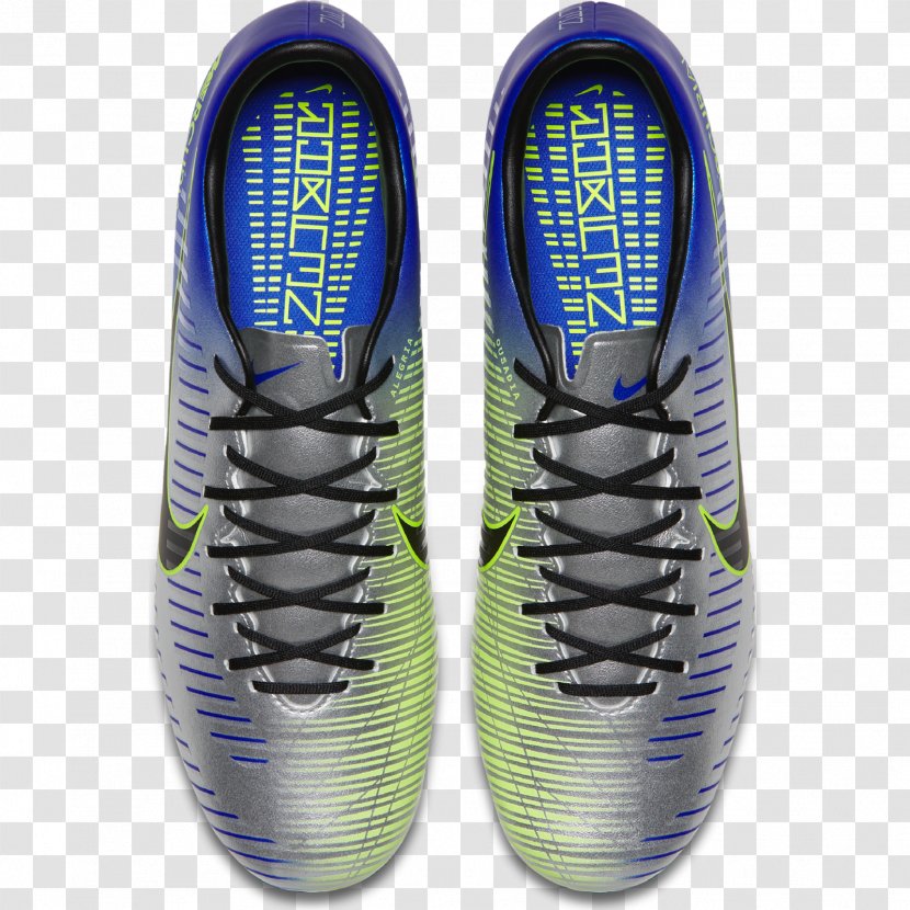 Brazil National Football Team Nike Mercurial Vapor Boot Cleat - Neymar Transparent PNG