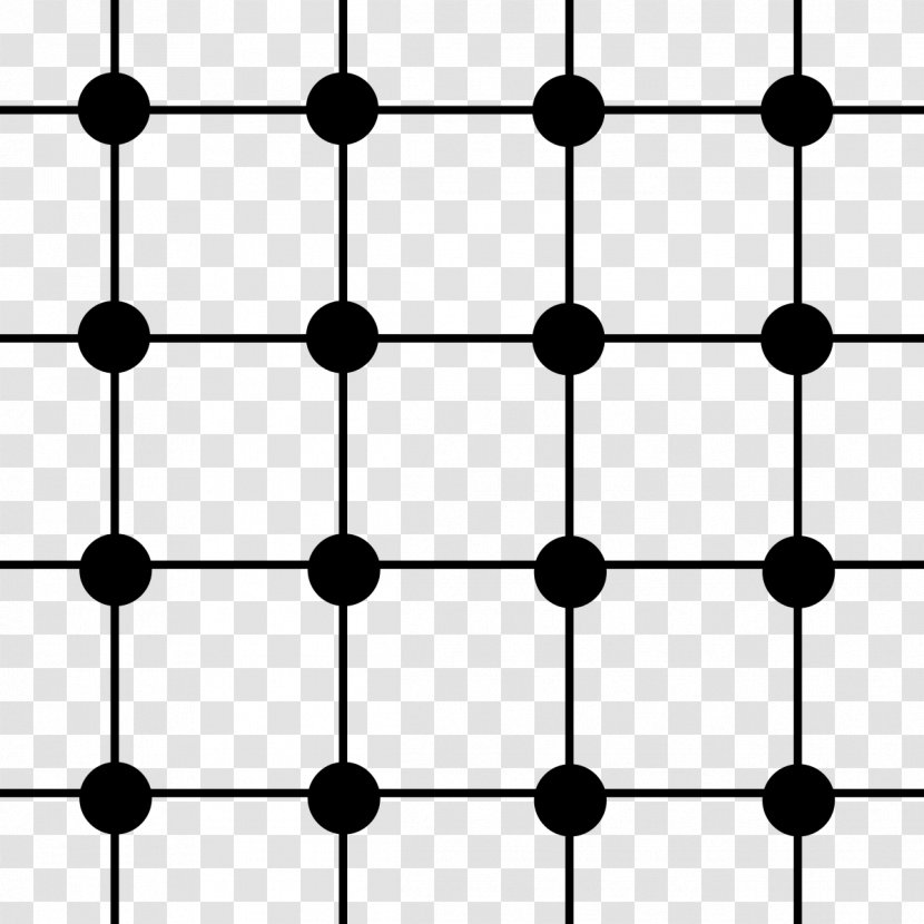 Lattice Graph Line Theory - Monochrome - Cellular Transparent PNG