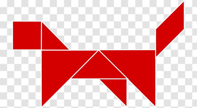 Tangram Wikimedia Commons - Triangle - Animals Transparent PNG