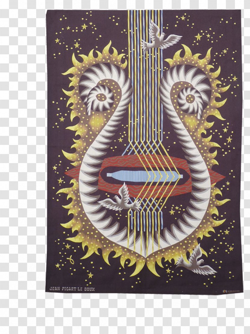 Tapestry Square Meter Price Bird Harp - Pumpkinseed - Picart Transparent PNG