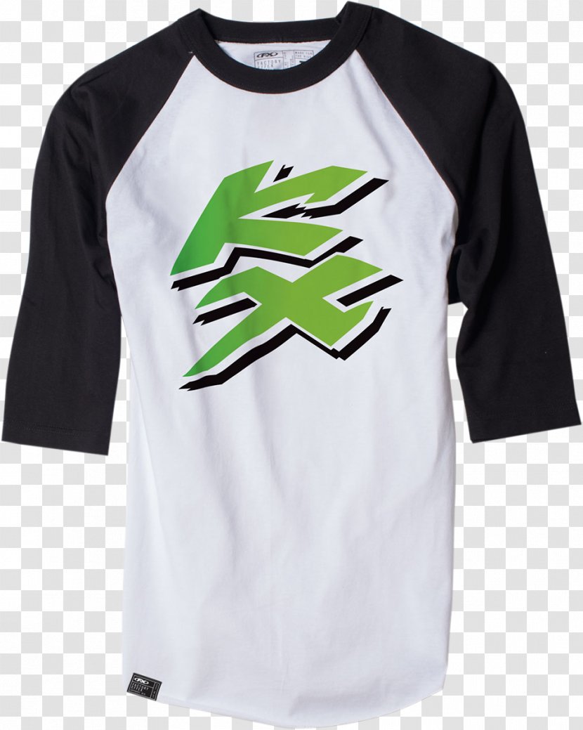 Long-sleeved T-shirt Motorcycle Raglan Sleeve - Sportswear Transparent PNG