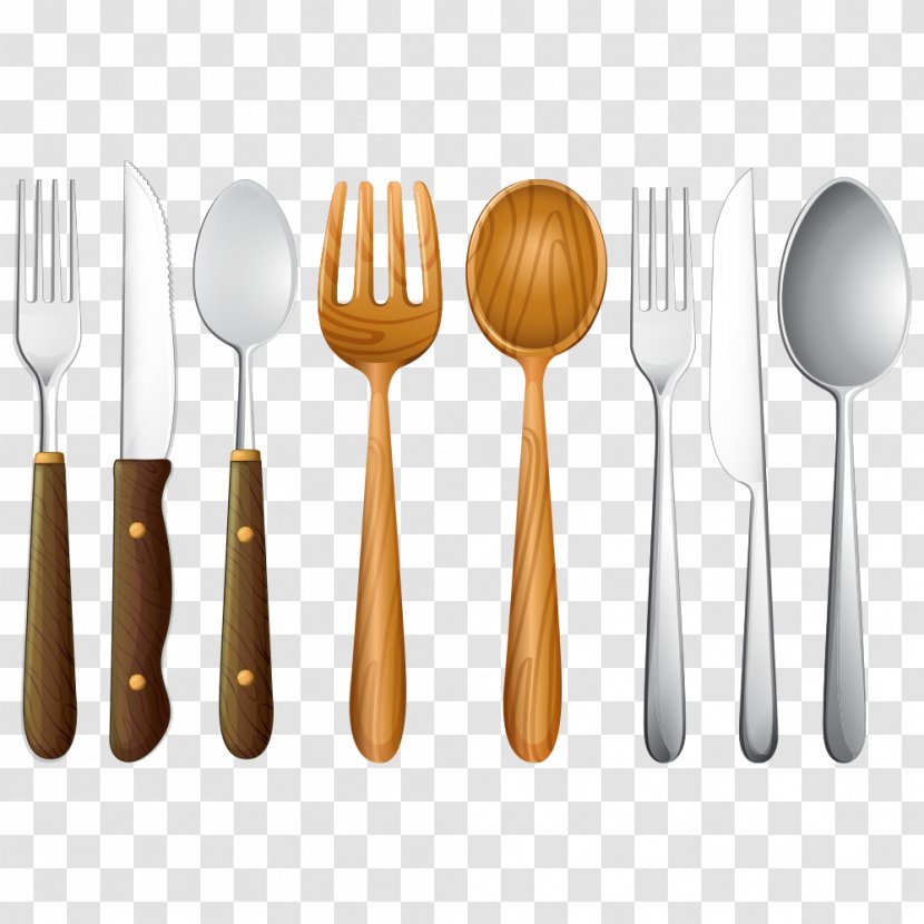 European Cuisine Fork Tableware - Knife And Transparent PNG