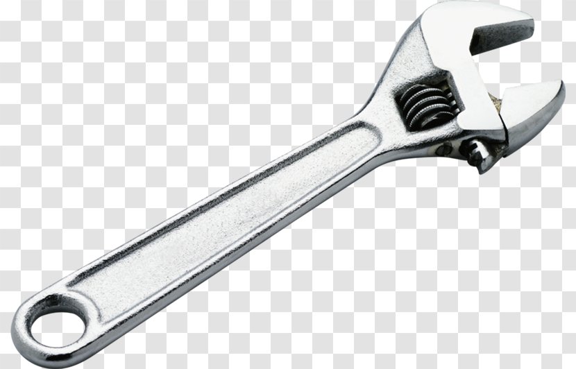 Hand Tool Spanners Adjustable Spanner - Pipe Wrench - Household Hardware Transparent PNG