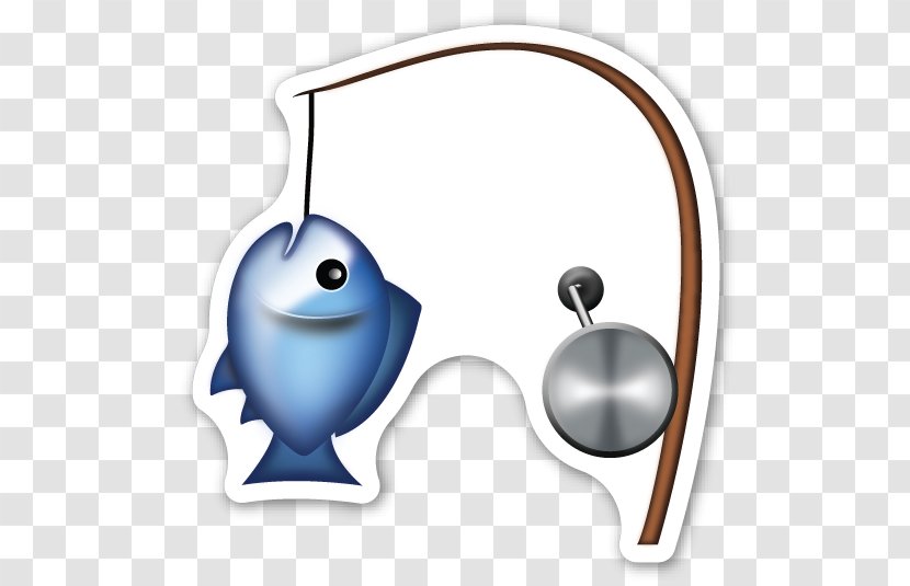 Emoji Fishing Rods Sticker - Movie - Rod Transparent PNG