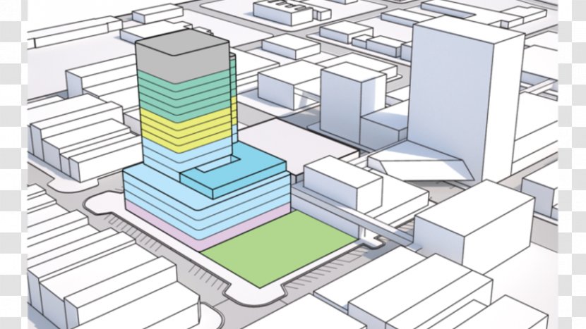 Engineering Urban Design Building - Tower Block Transparent PNG