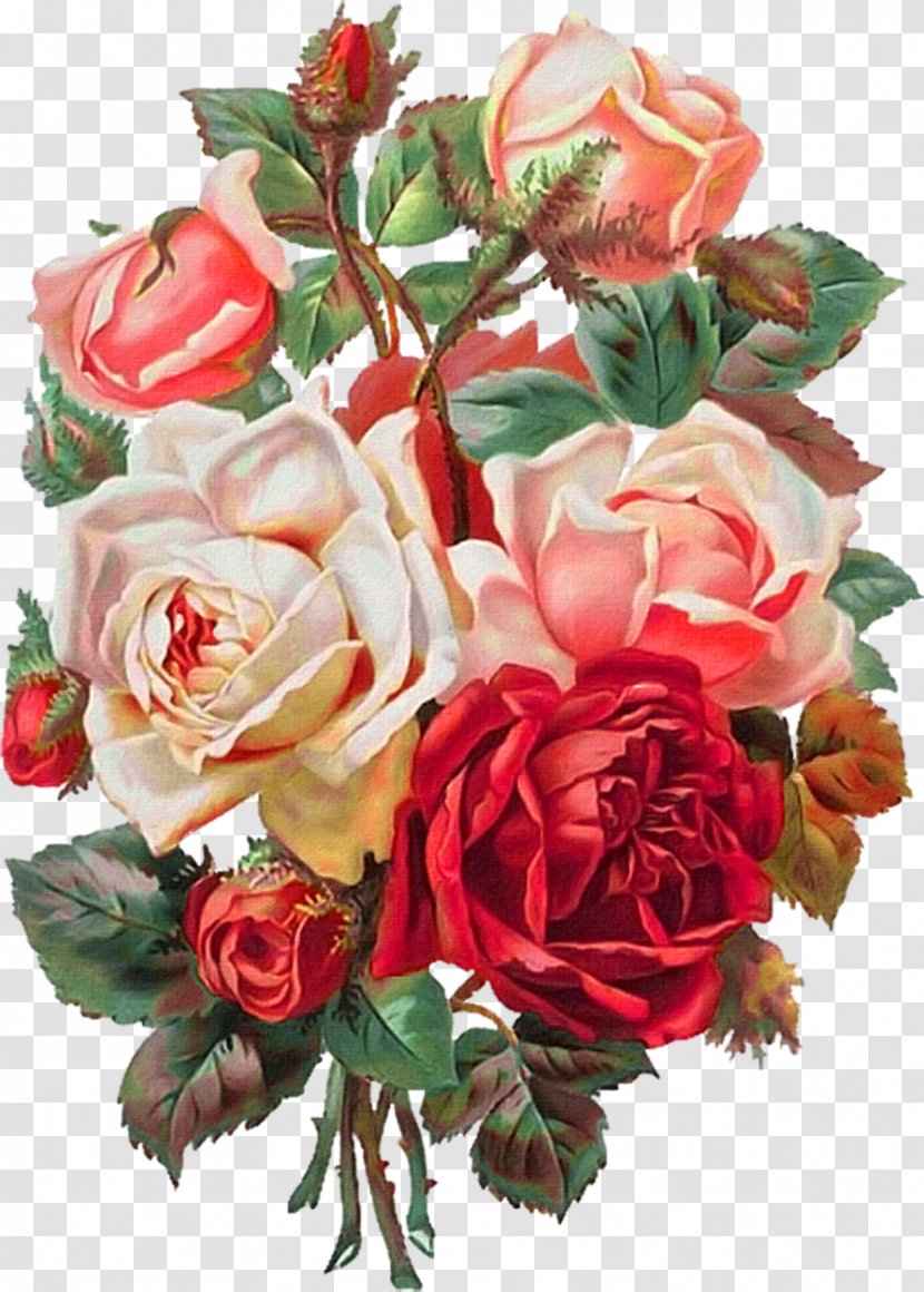 Victorian Era Floral Design Flower Bouquet Paper Transparent PNG