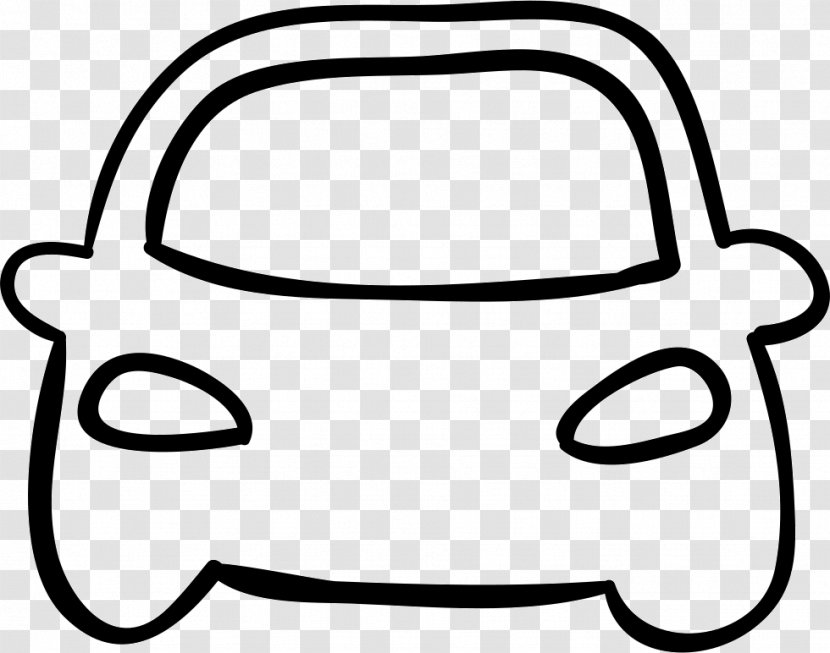 Car Drawing Vehicle - Line Art Transparent PNG