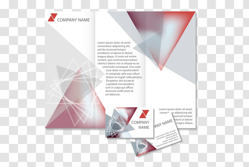 Paper Graphic Design - Creative Tri Fold Brochure Transparent PNG